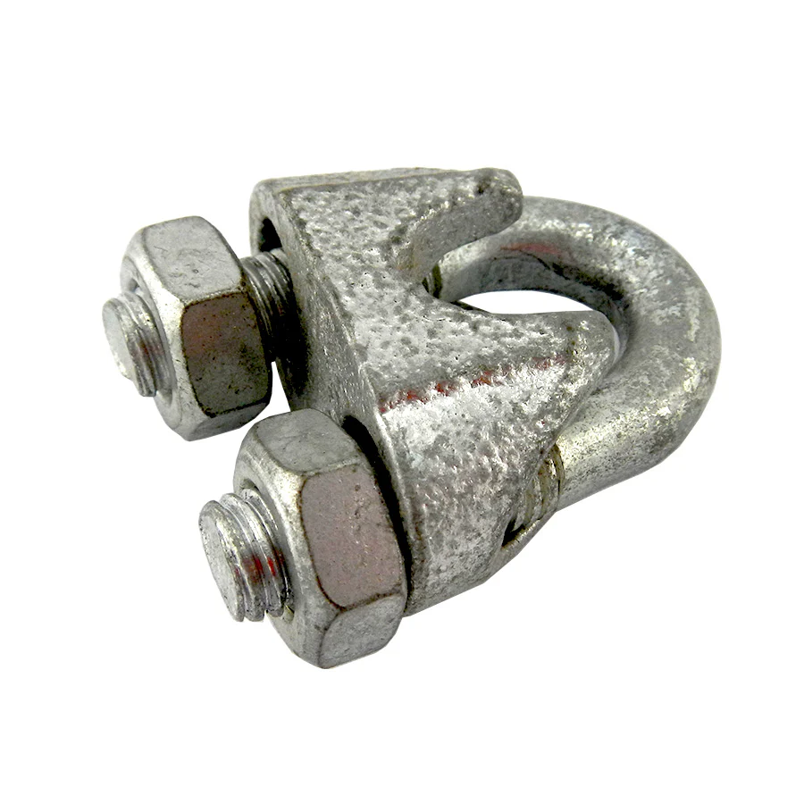 Cable Clamp - Galvanised -  8mm - Image 3