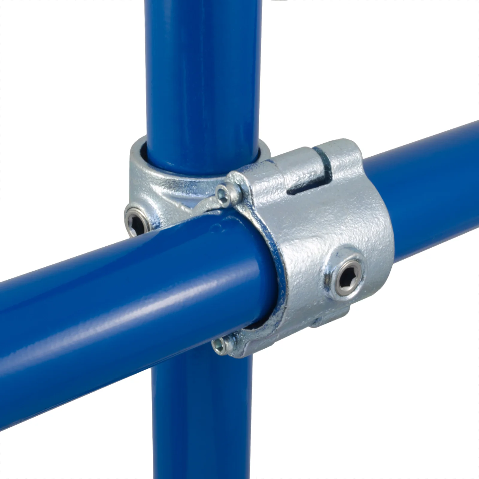 Clamp On Crossover for Galvanised Pipe (Interclamp Code 137) - Image 3