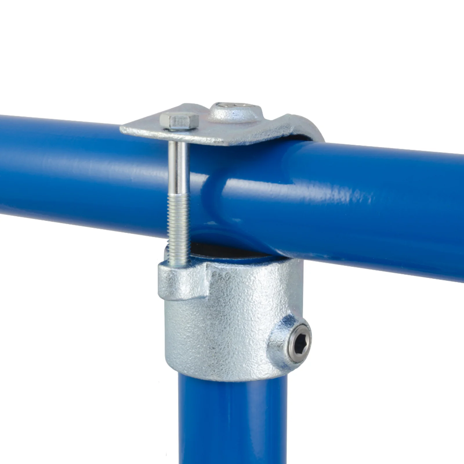 Clamp-On T for Galvanised Pipe (Interclamp Code 135) - Image 3