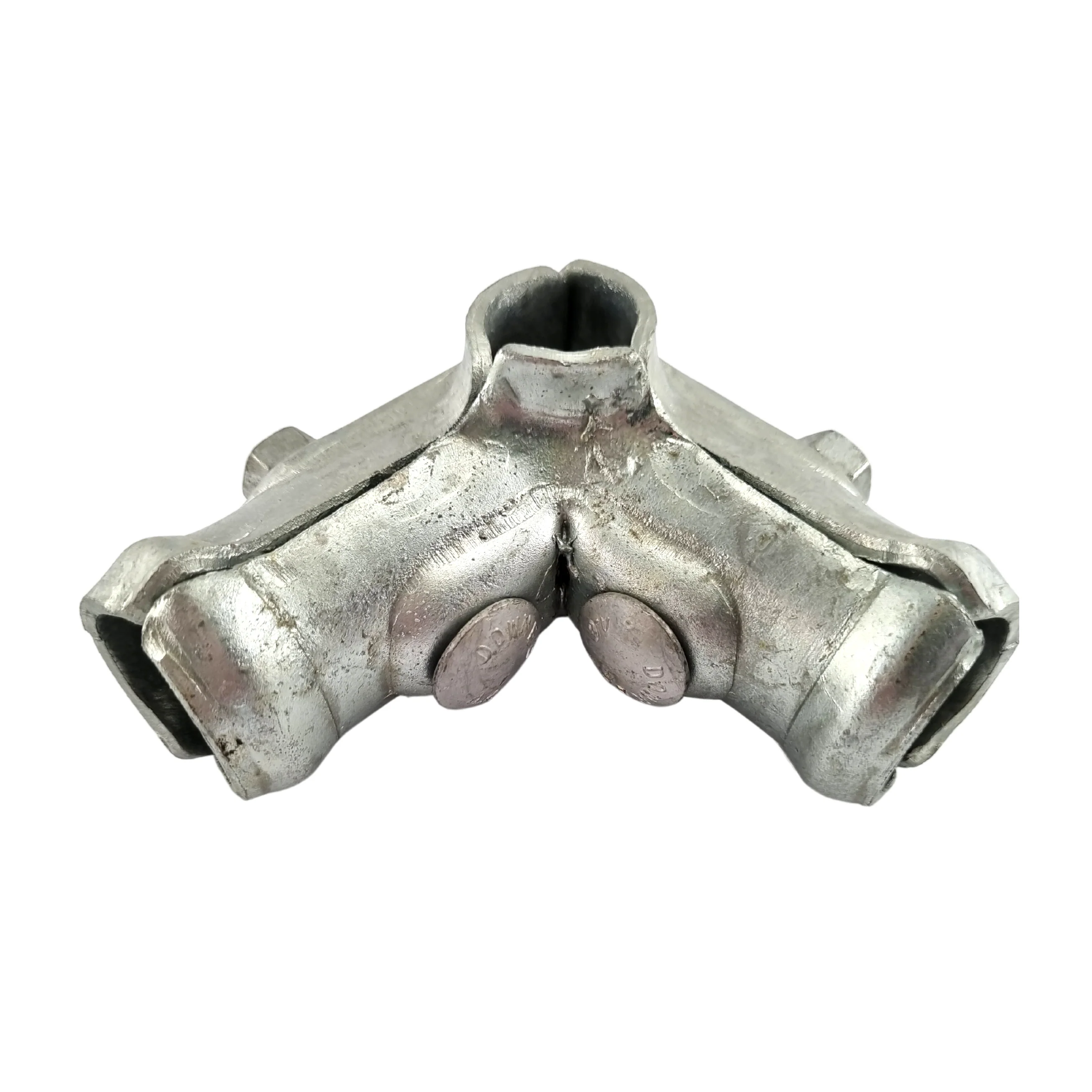 Corner Pipe Fitting - Galvanised - Image 3