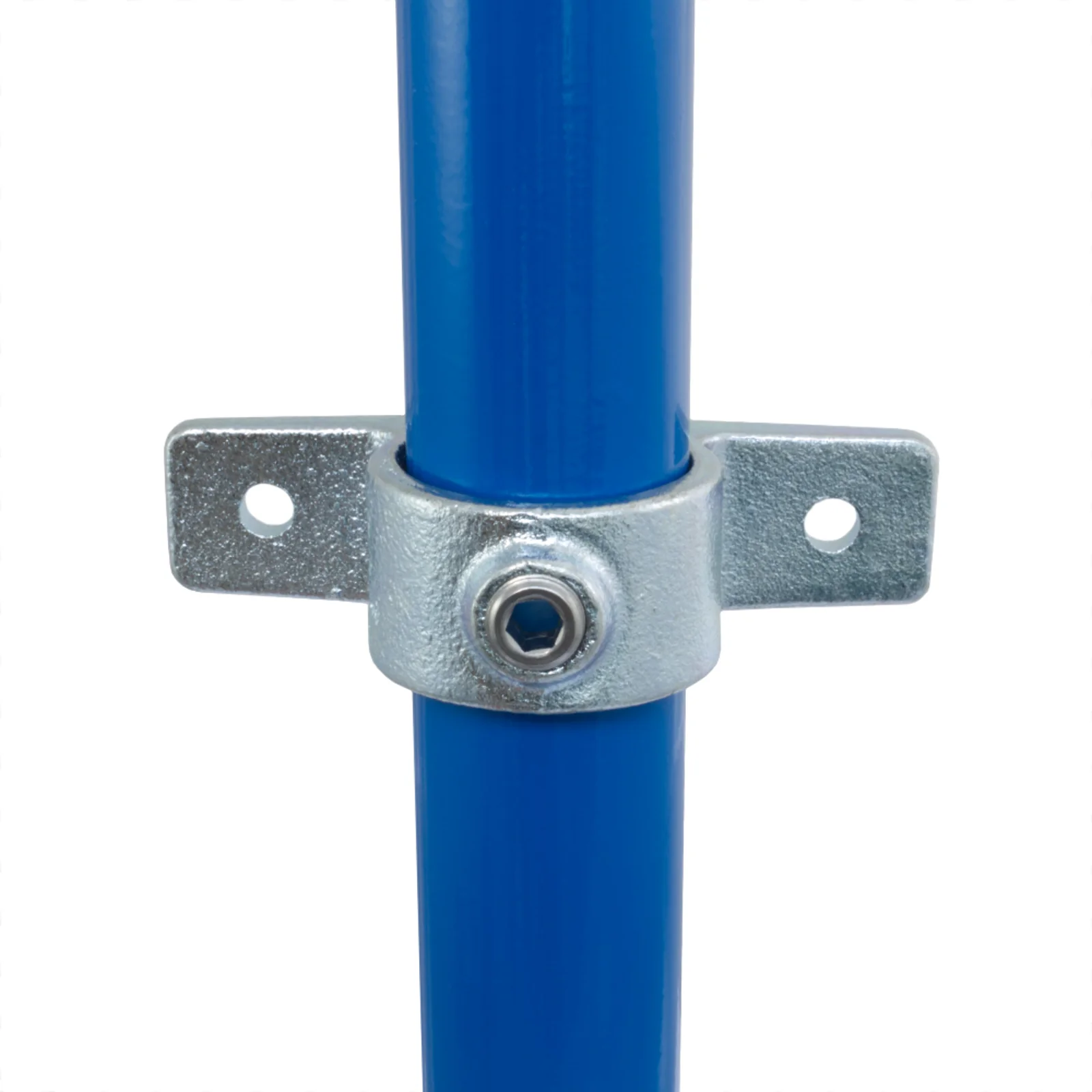 Double Lugged Bracket for Galvanised Pipe (Interclamp Code 198) - Image 3